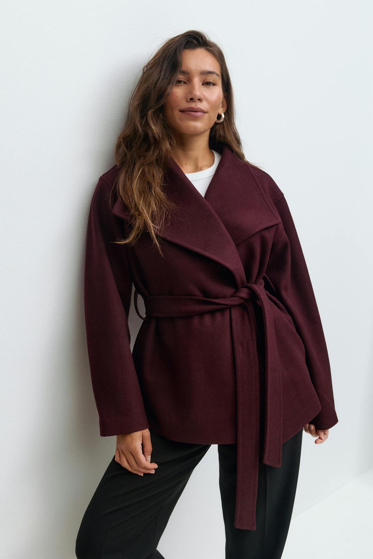Autumn And Winter High-grade Woolen Coat