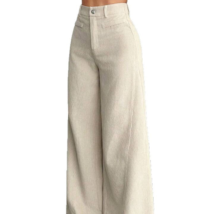 high waist loose wide leg pants