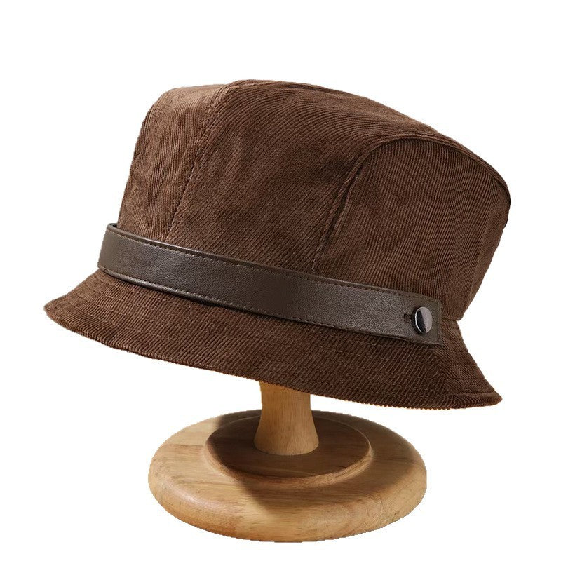 children's corduroy fisherman hat