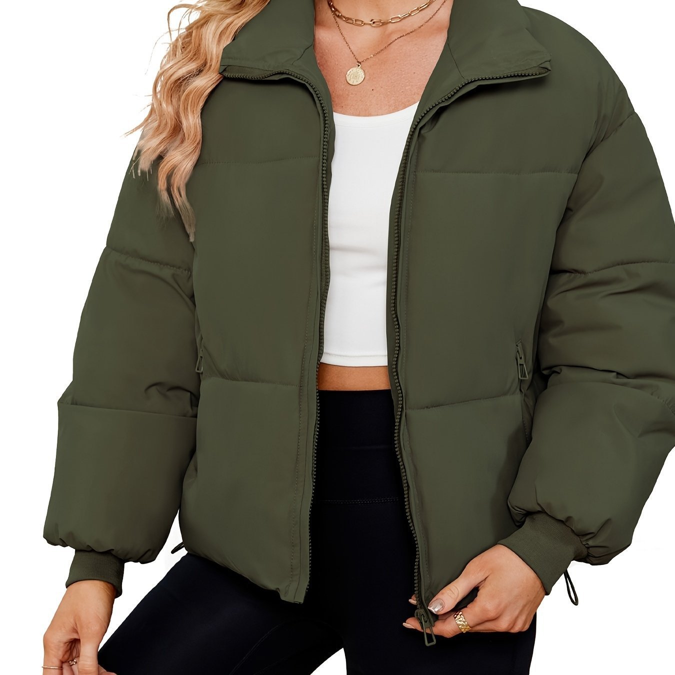 lightweight quilted down jacket for women