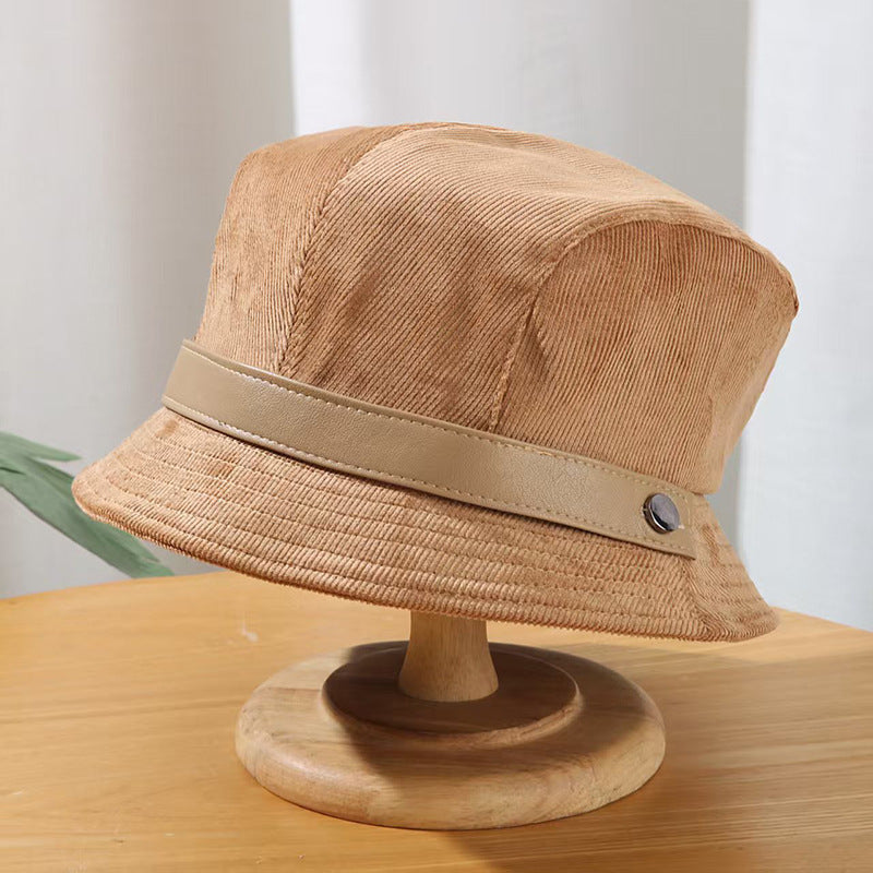 children's corduroy fisherman hat