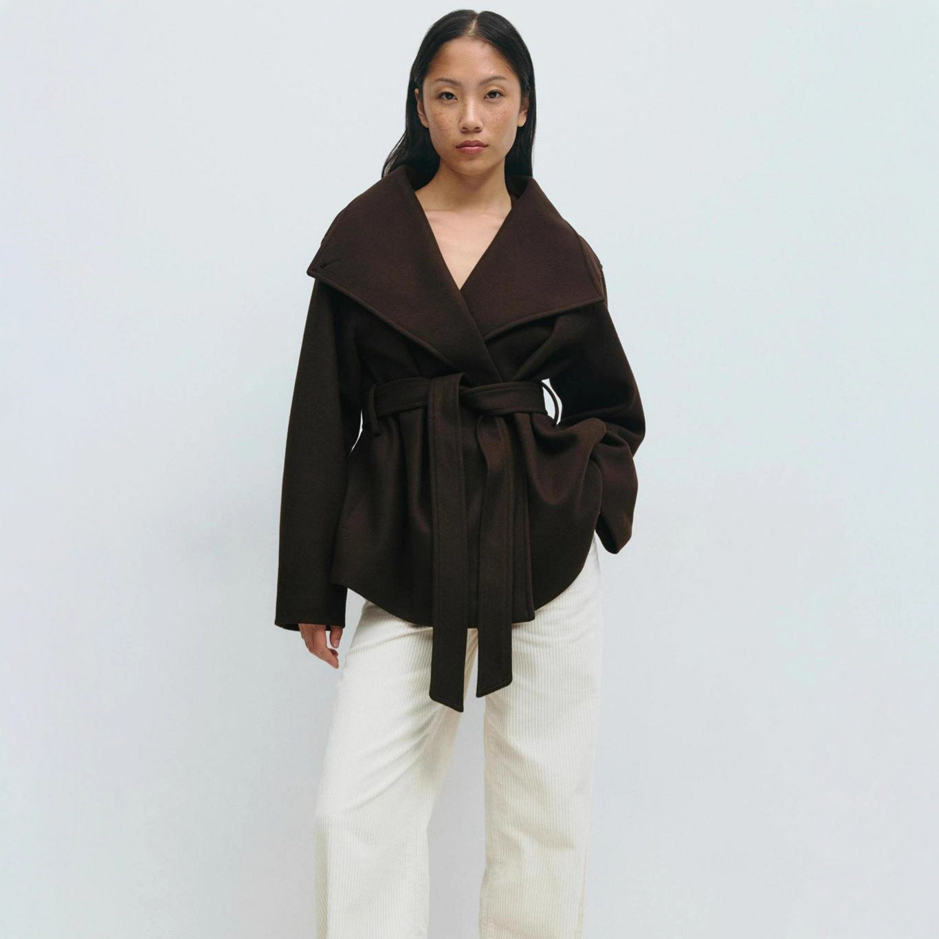Autumn And Winter High-grade Woolen Coat