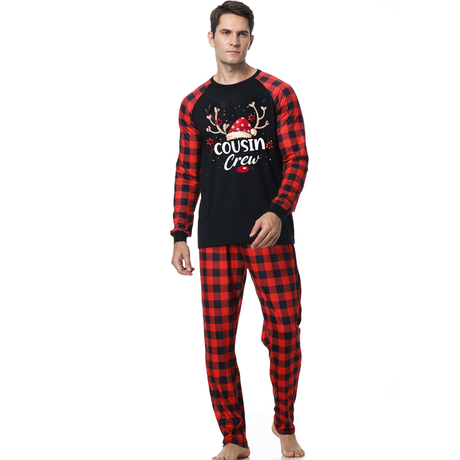Christmas family matching pajamas set