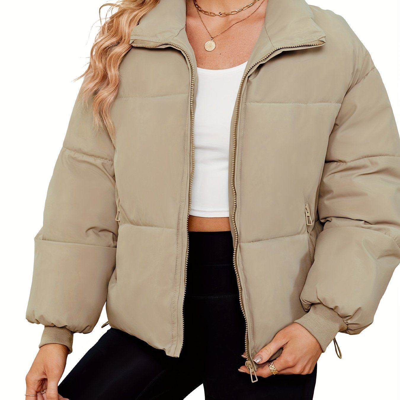 lightweight quilted down jacket for women