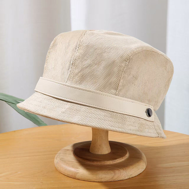 children's corduroy fisherman hat