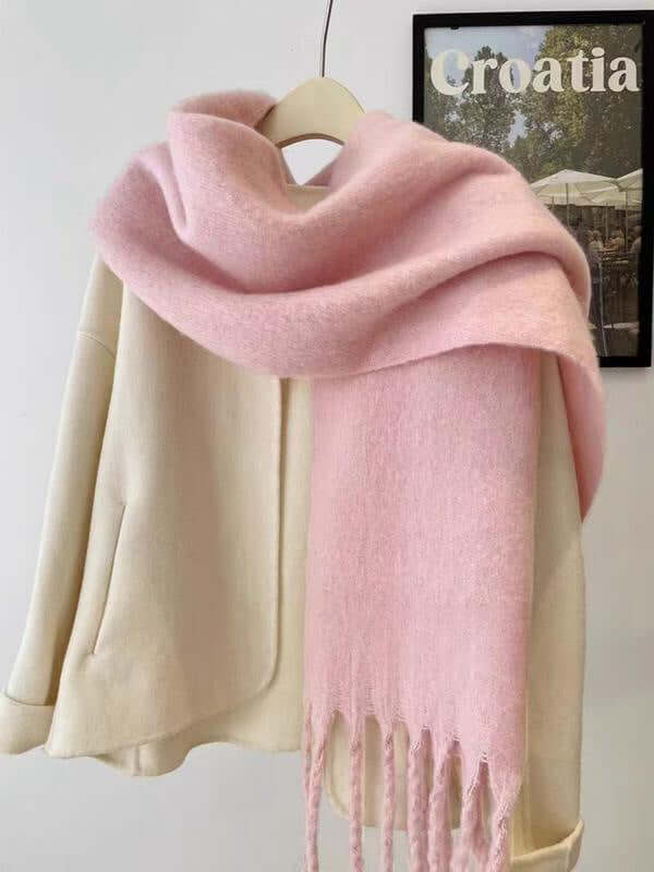 Women's Wool-like Autumn And Winter Scarf