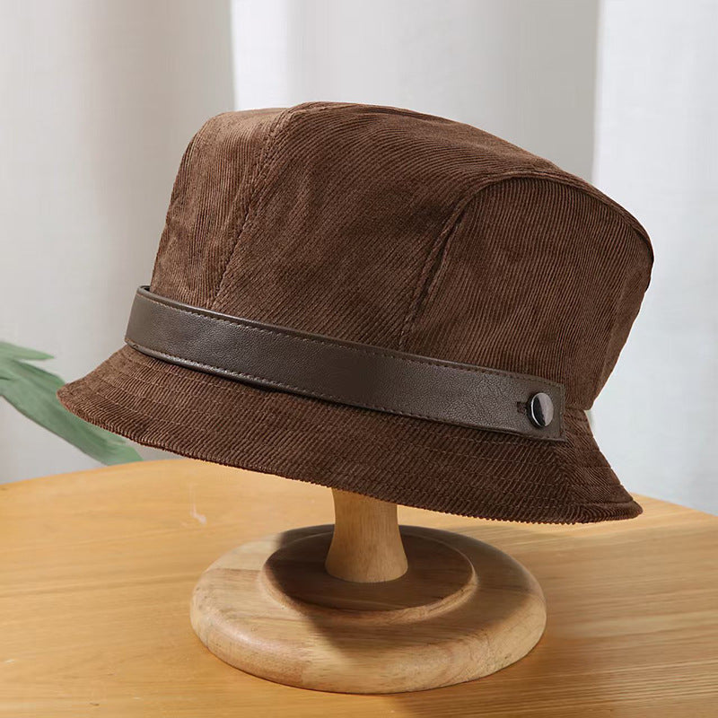 children's corduroy fisherman hat