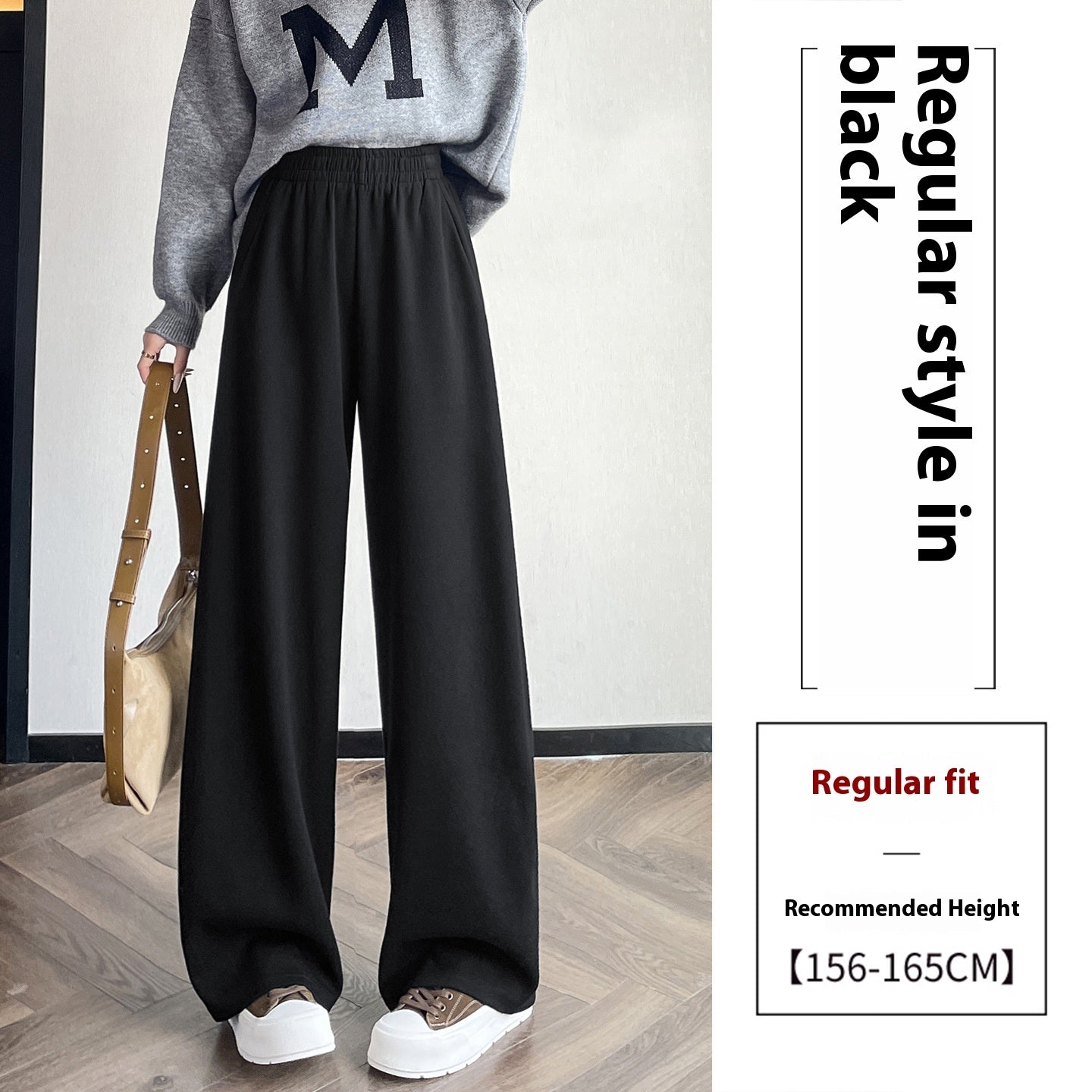 narrow wide-leg pants for women