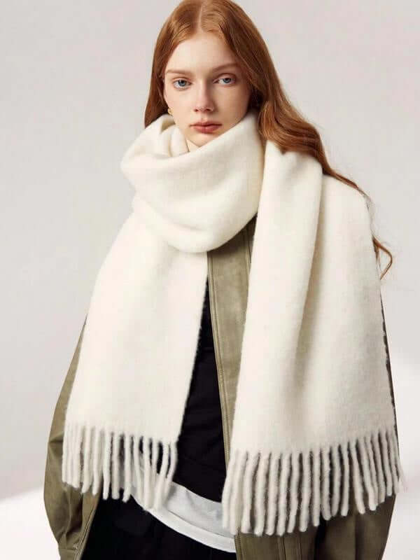 Women's Wool-like Autumn And Winter Scarf