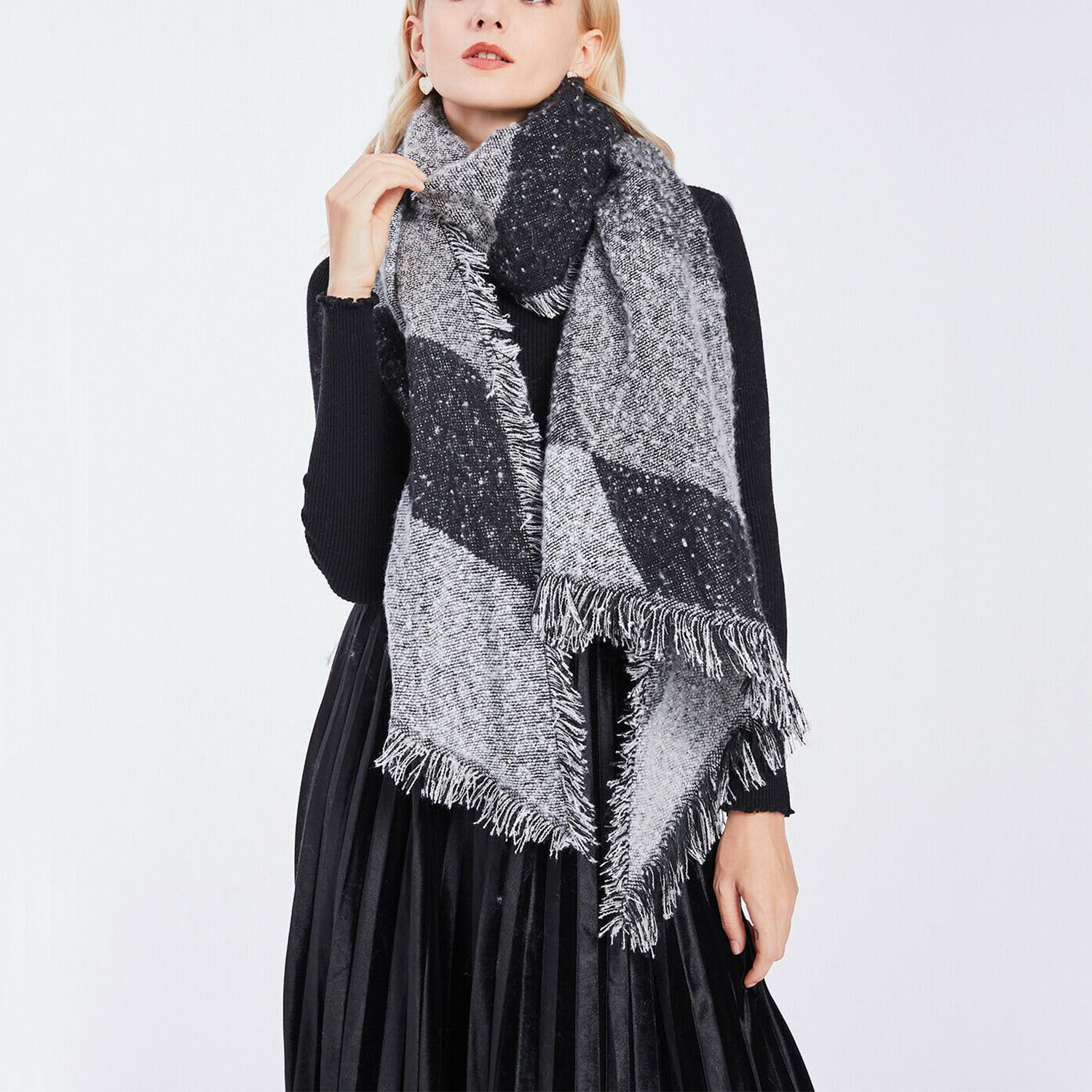 women's winter warm scarf