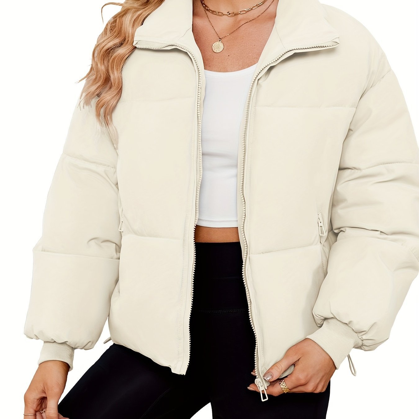 lightweight quilted down jacket for women