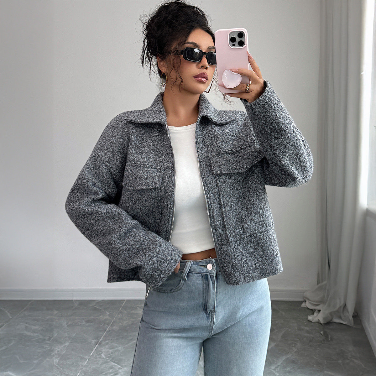 long- sleeved jacket for women 