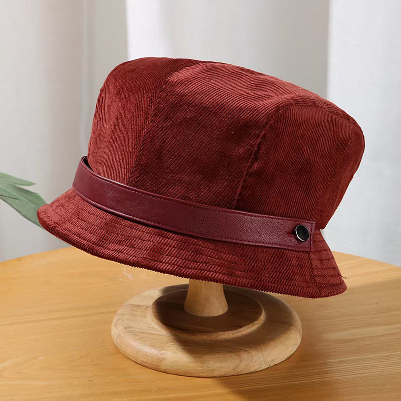 children's corduroy fisherman hat