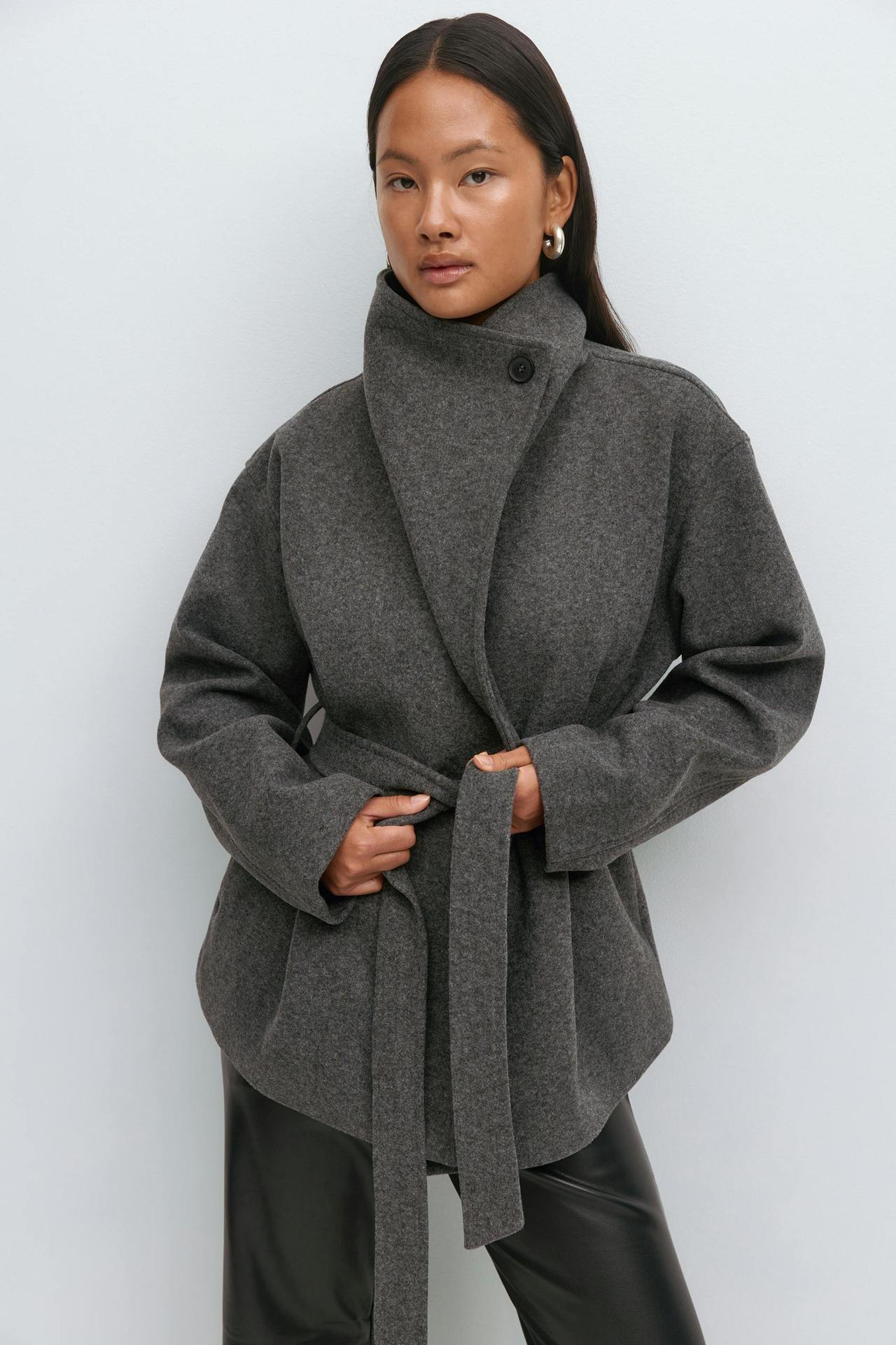 Autumn And Winter High-grade Woolen Coat