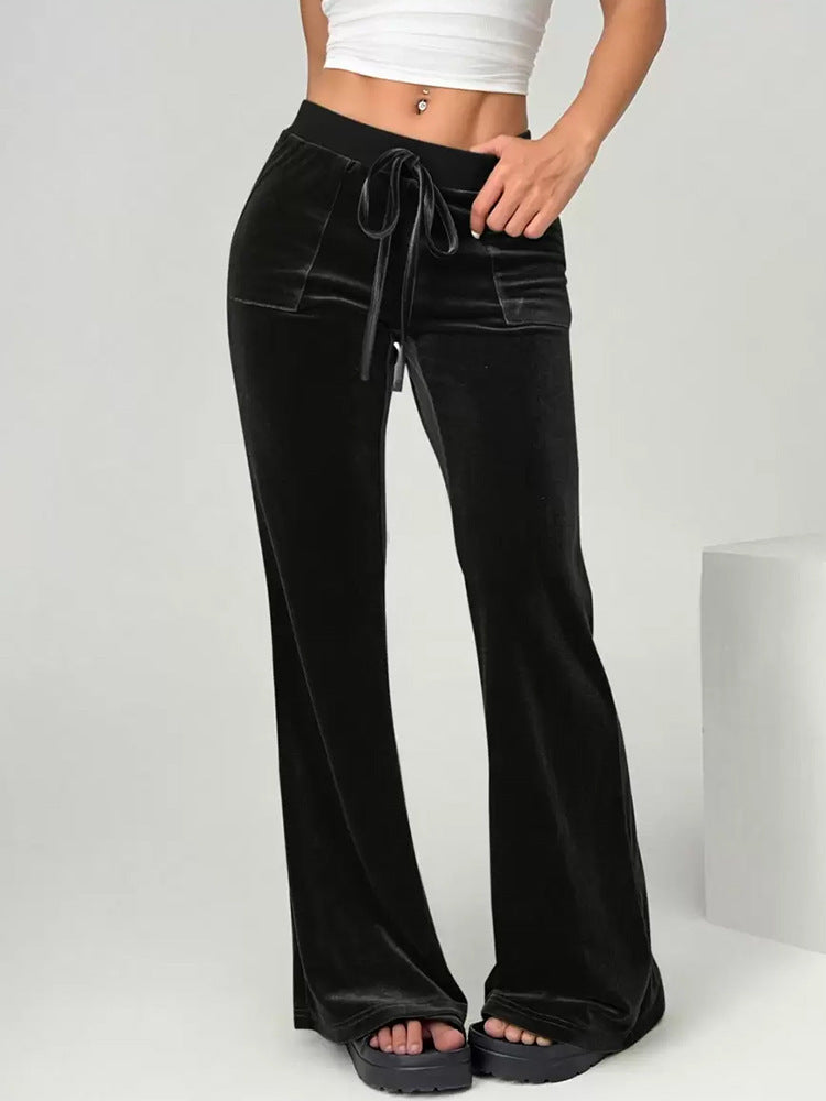 Casual flared trousers for women